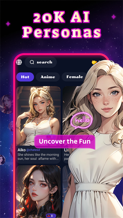Crazy GirlAI聊天截图1