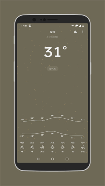 Pure天气预报截图1